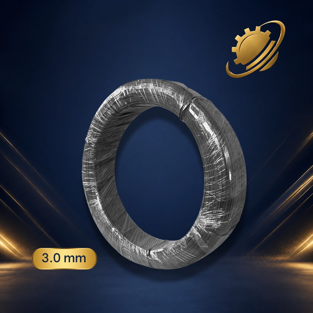مفتول سیاه (آنیل شده) سایز 3.0 میلیمتر بازار داخلی